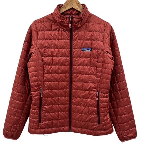 Patagonia Nano Puff Jacket in Burnt Orange - Picture 2 of 8